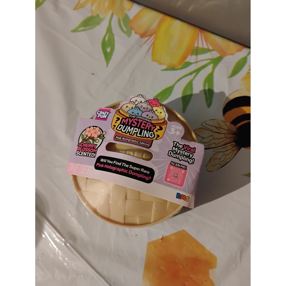 RMS Crazy Fun Mystery Dumpling Pink Holographic Edition Cherry Blossom Scented